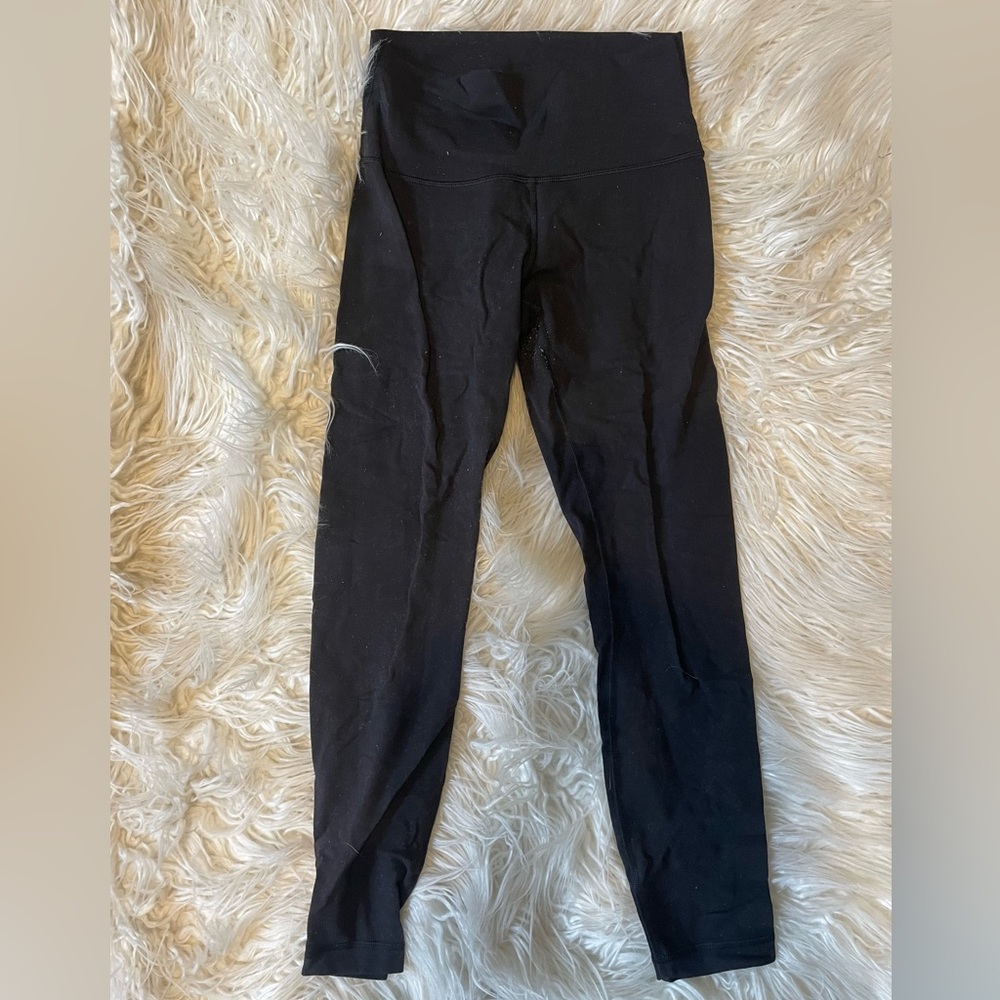 Black Lululemon Wunderunders 7/8